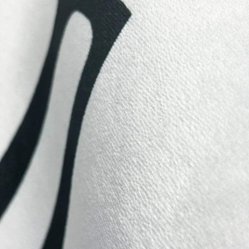 Tapete Oval de Pelúcia – Estilo Europeu Floral Pastoral