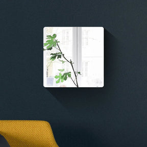 Espelhos Decorativos Adesivos Redondos e Quadrados – Mini Espelhos Flexíveis em Acrílico para Parede e Móveis