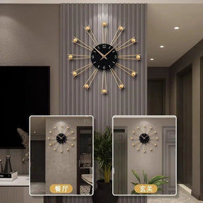 Relógio de Parede Decorativo Moderno Design Criativo e Minimalista